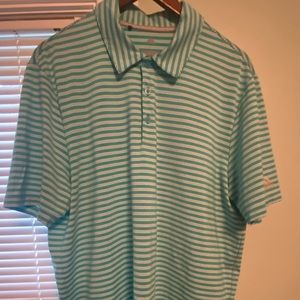 Green Adidas Golf Polo Large